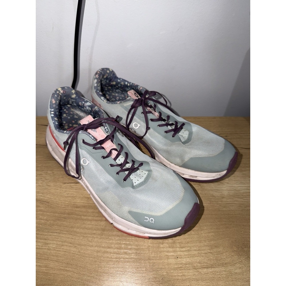 On Cloudnova Form 2 Free People Movement Sneakers Women's Size 10.5 Surf Oyster
